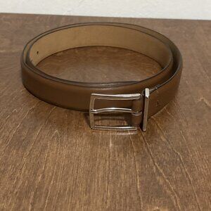 Cole Haan Men's Belt Brown 100% Leather 1.5"  Belt Size 38 Dress Work Casual